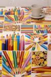 Fotoprint patchwork pencils