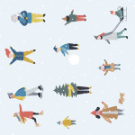 Midwinter fun on ice