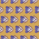 Tafelkleed Indonesian folk ocher-violet