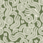 Tafelkleed Abstract green