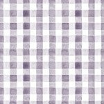 Tafelkleed ruitje aquarel mauve paars