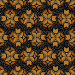 Afro tafelkleed Zuri bruin