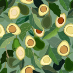 Tafelkleed Avocado green