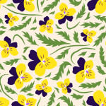 Tafelkleed Bosviooltje