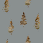 Christmas Trees spanish grey-brown