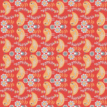 Scandi birds red-orange