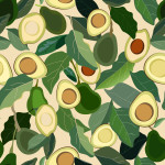 Tafelkleed Avocado zalmbeige