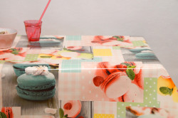 Fotoprint patchwork macarrons pastel