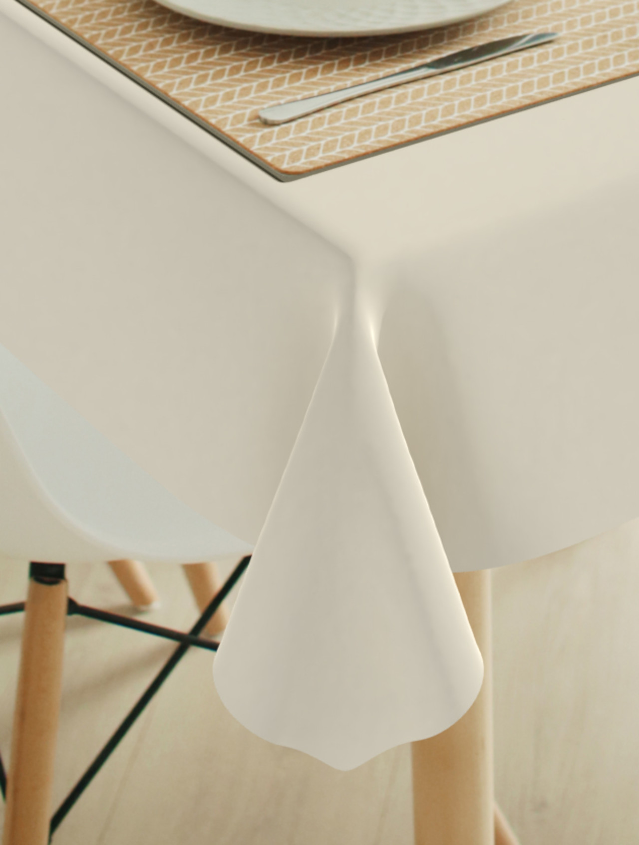 Tafelkleed Amaze uni bone