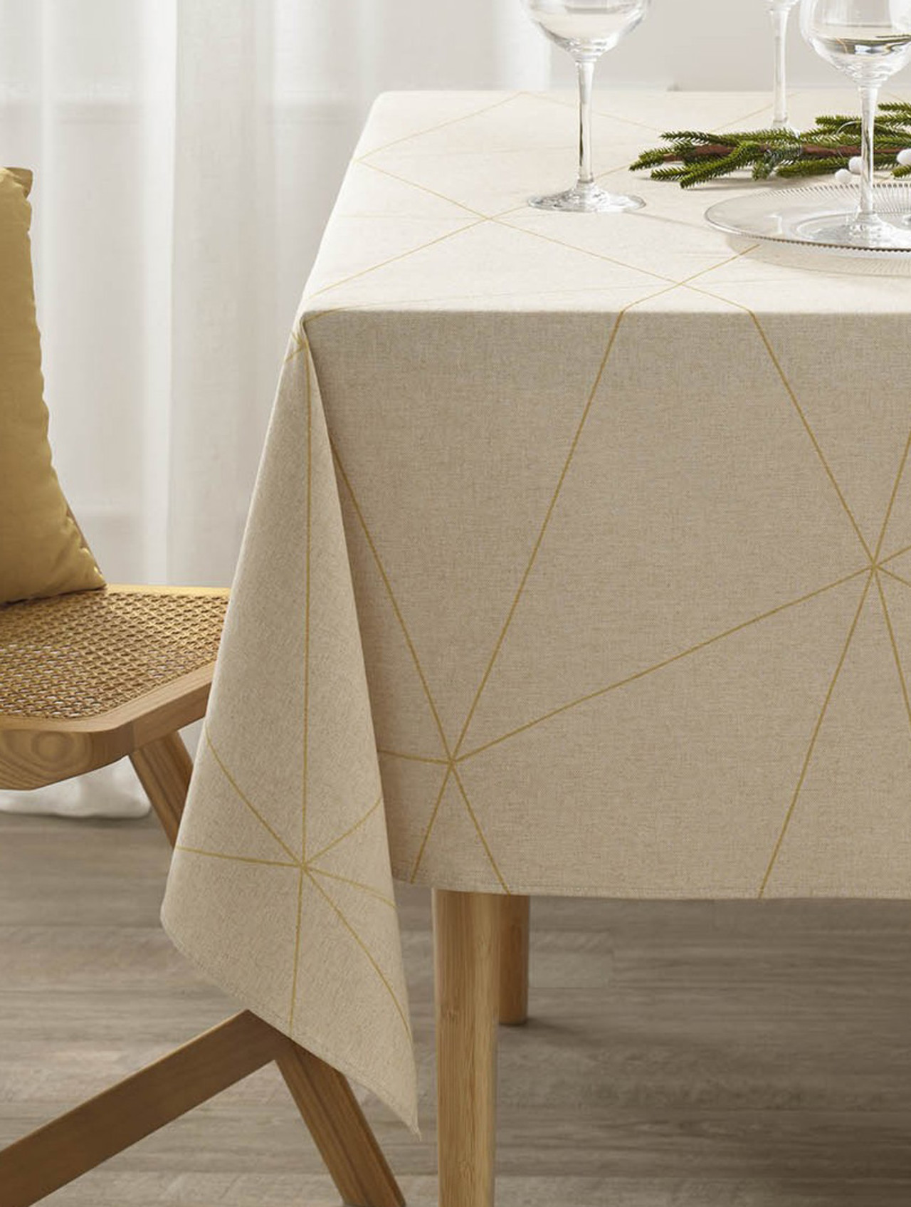 Tafelkleed Stig gold