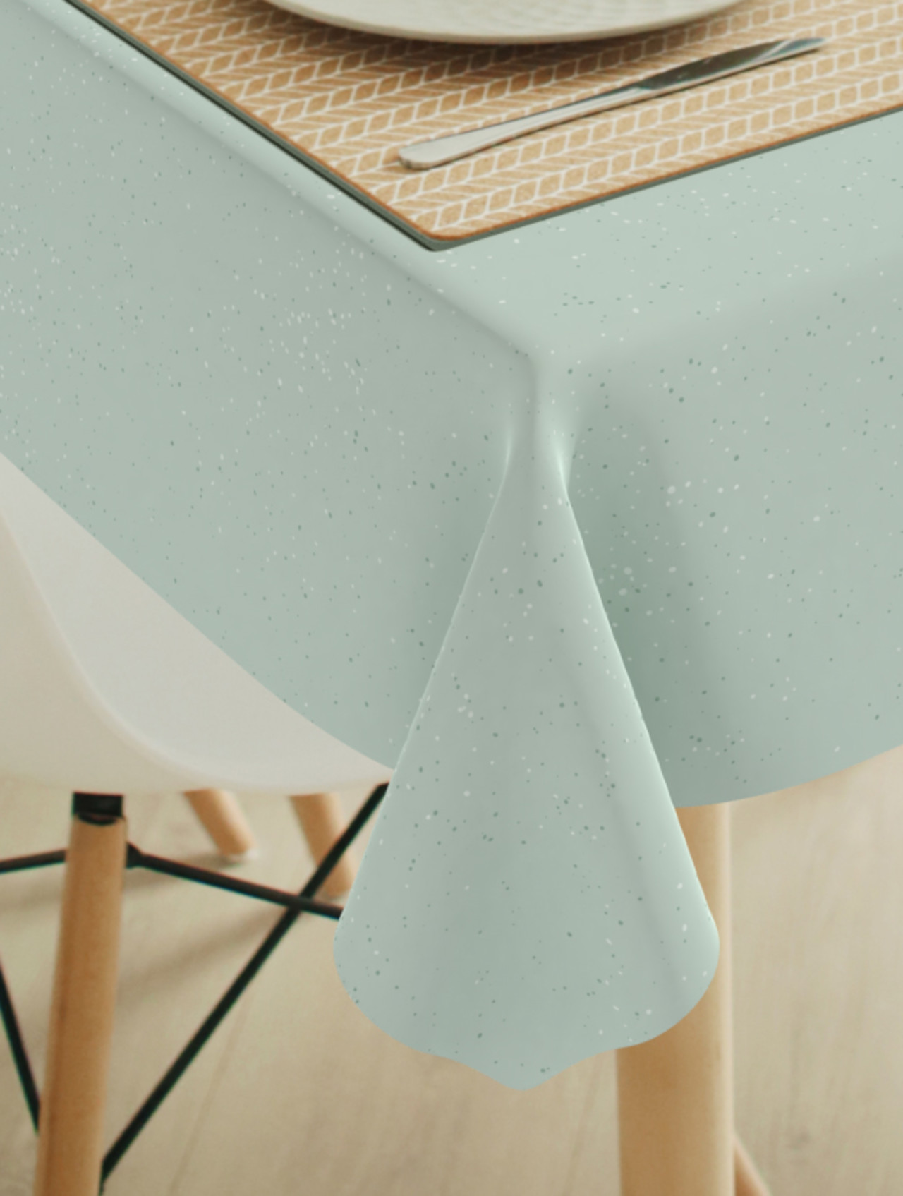 Tafelkleed Confetti ash gray