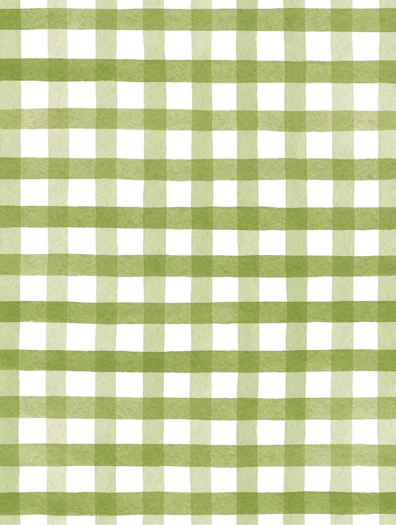 Tafelzeil ruit olijfgroen aquarel