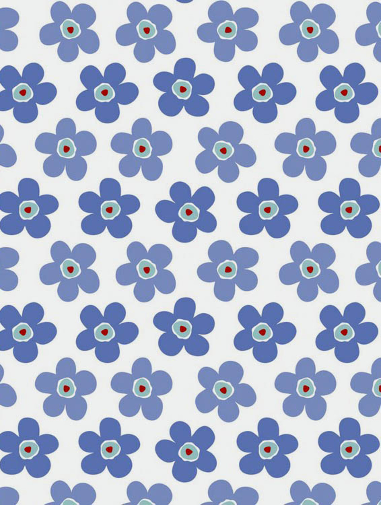 Lola small big flower cornflower