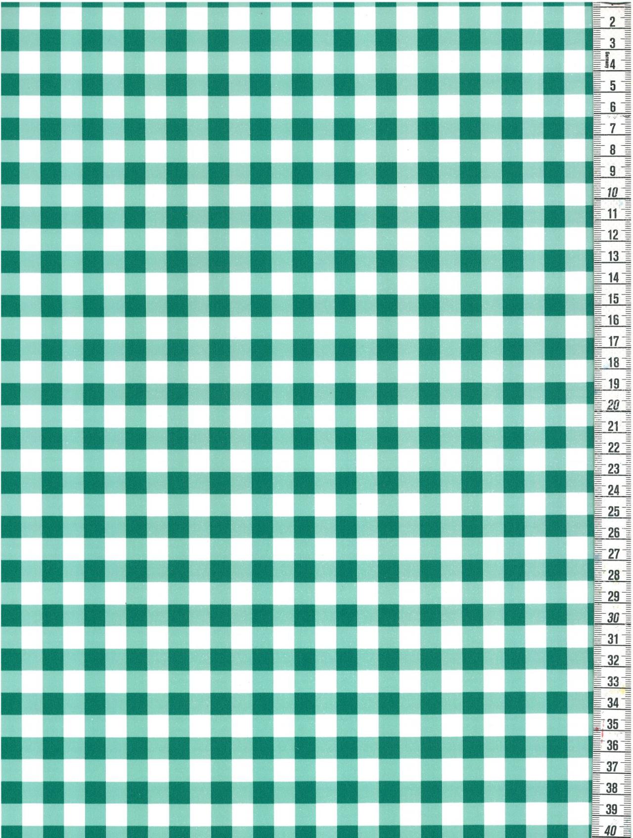 Plakfolie check green