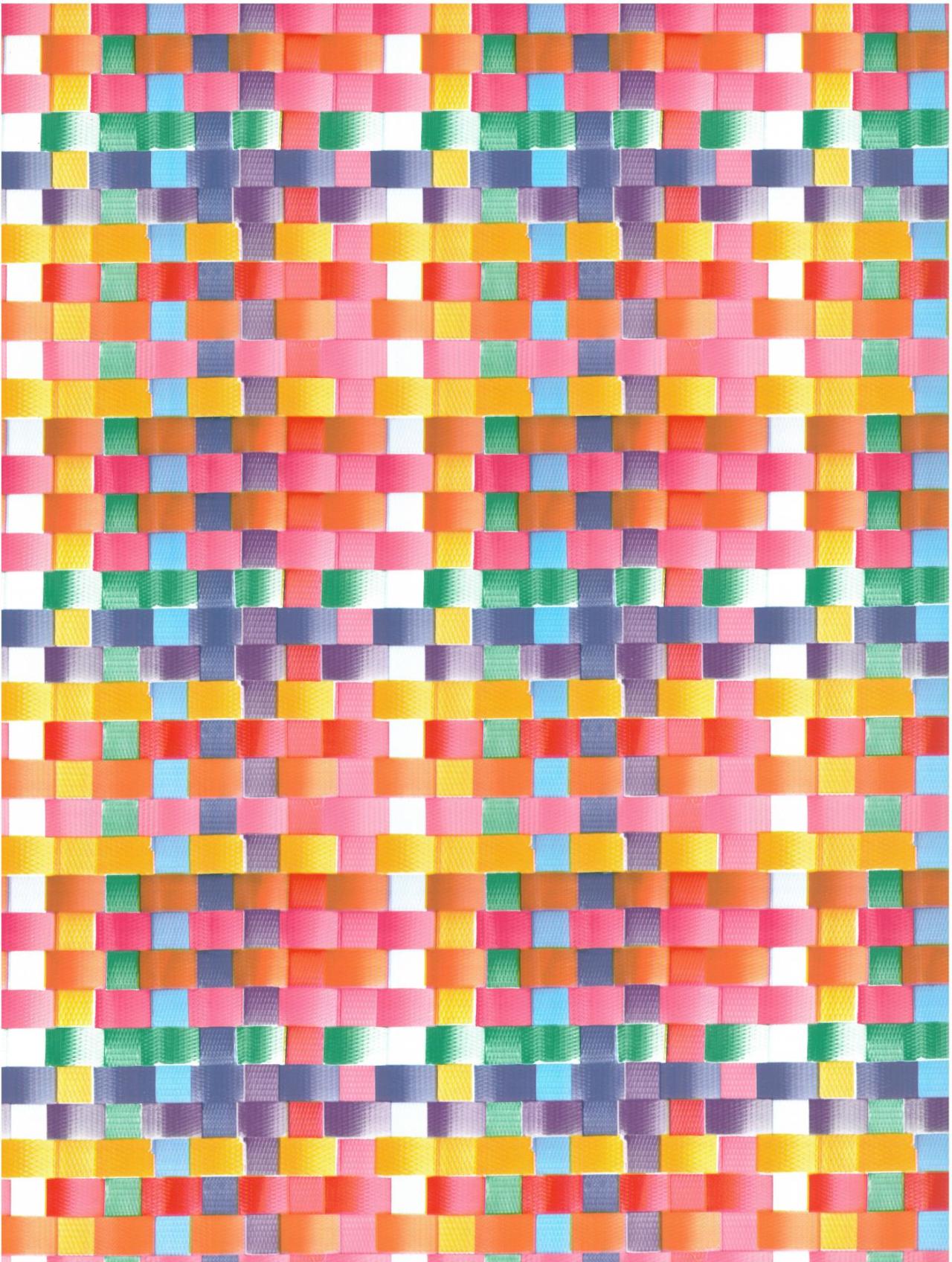 Plakfolie basket weave