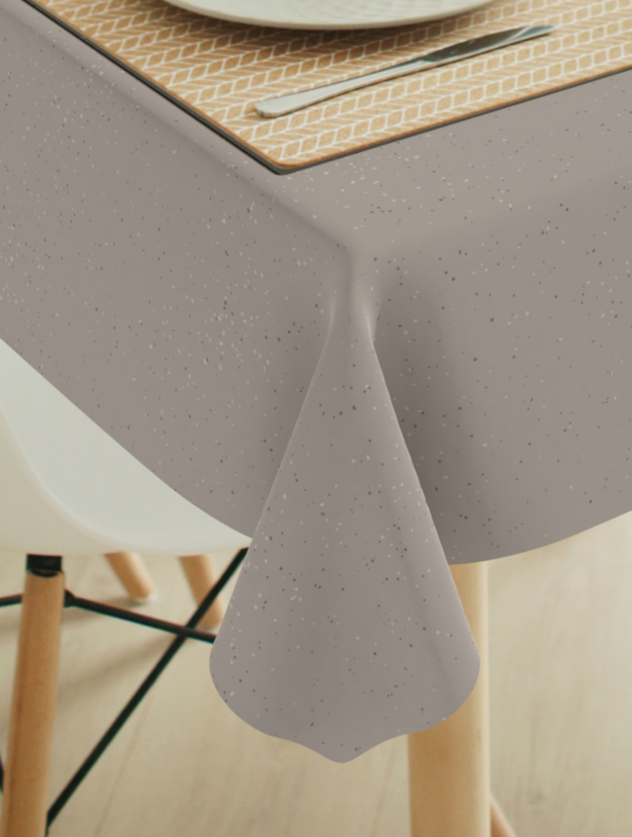 Tafelkleed Confetti quick silver