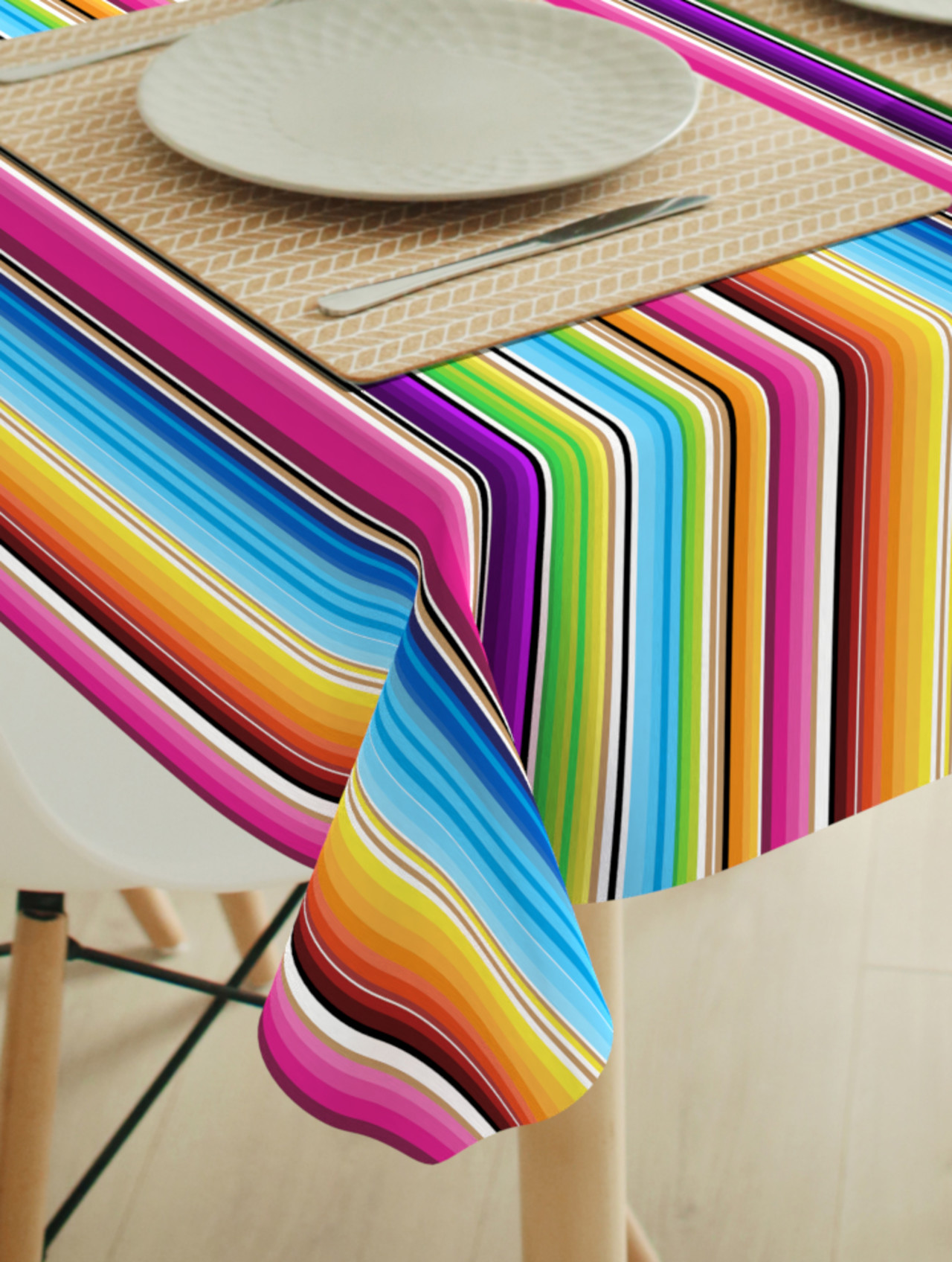 Serape purple-pink-blue-orange