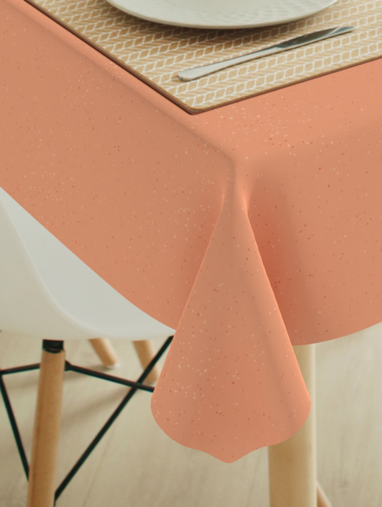 Tafelkleed Confetti tangerine