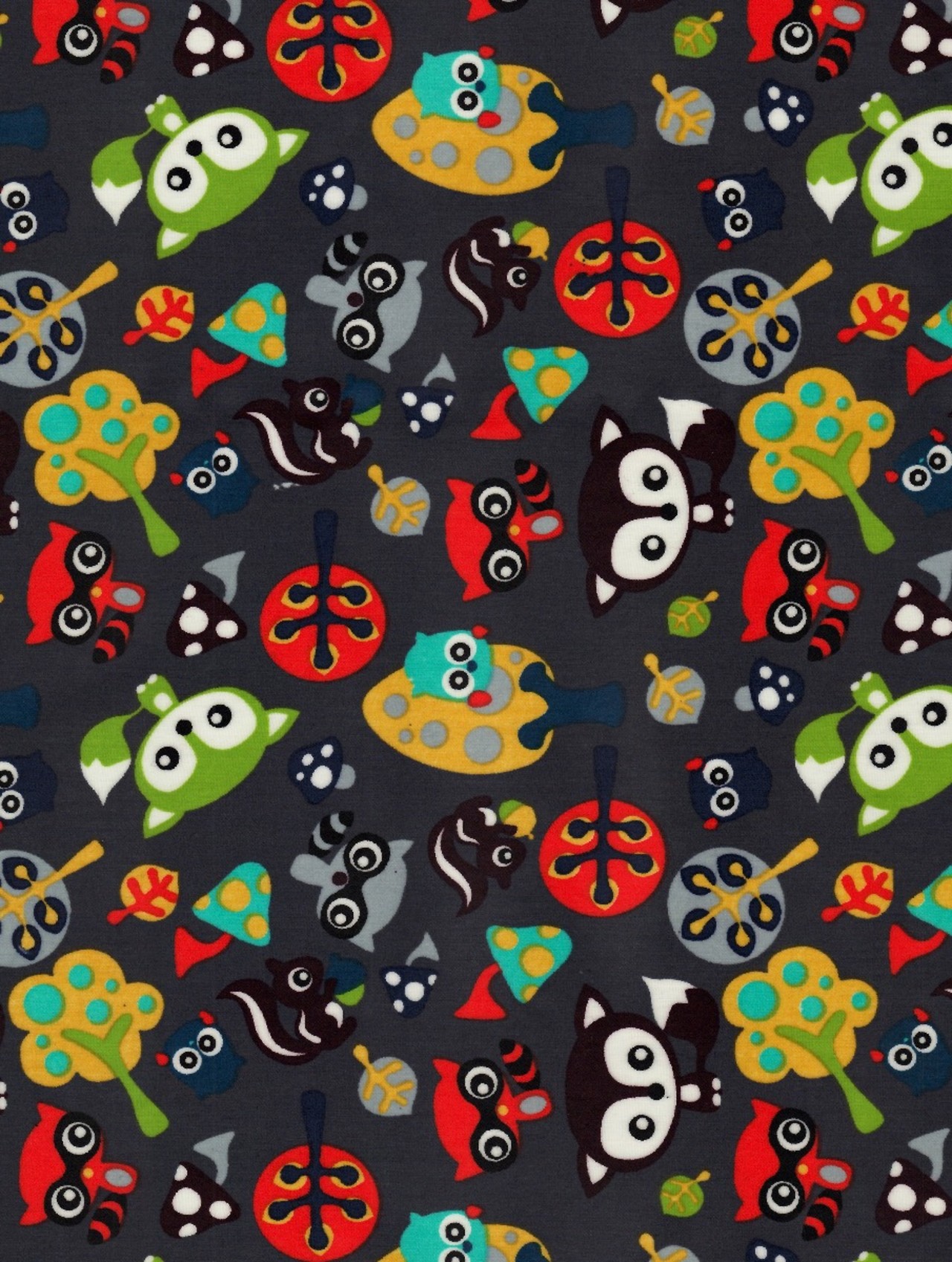 Fox midnight grey pvc