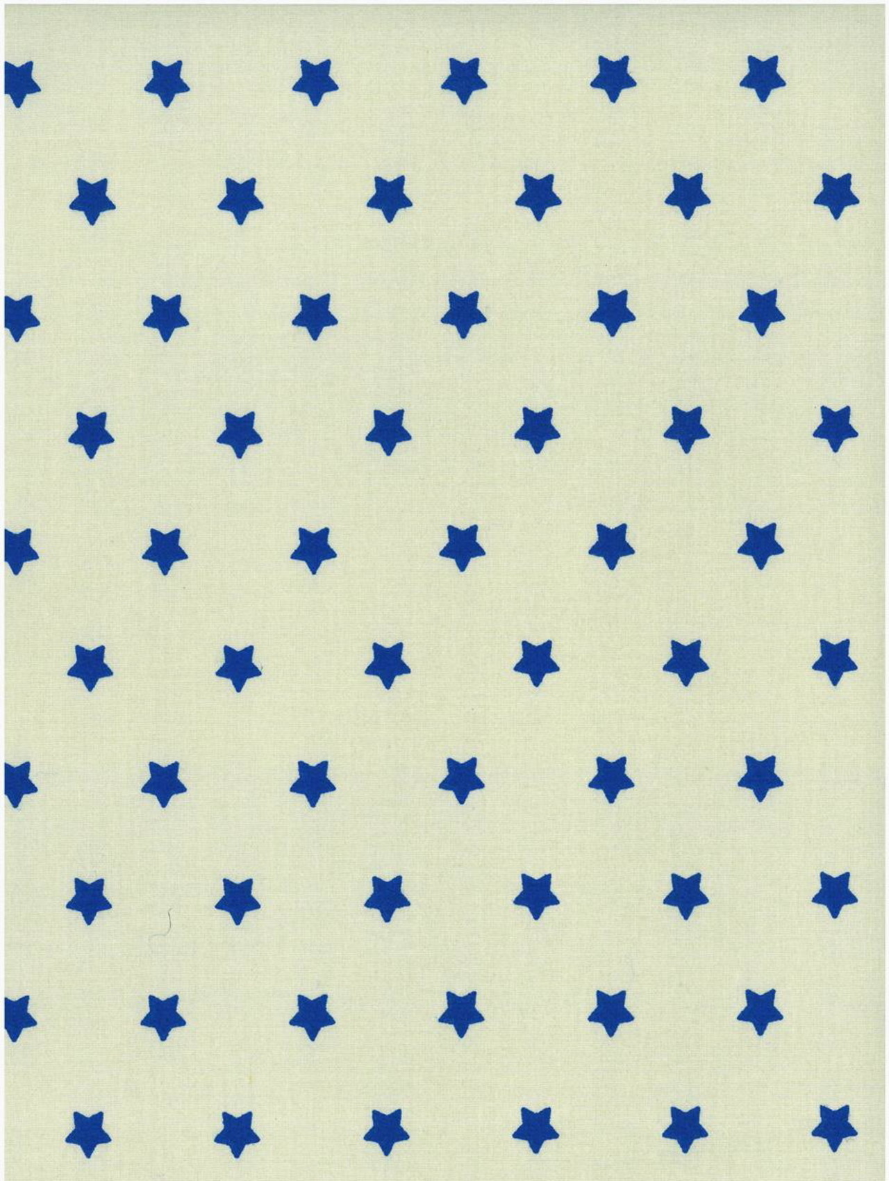 Sterretje naturel-kobaltblauw acryl