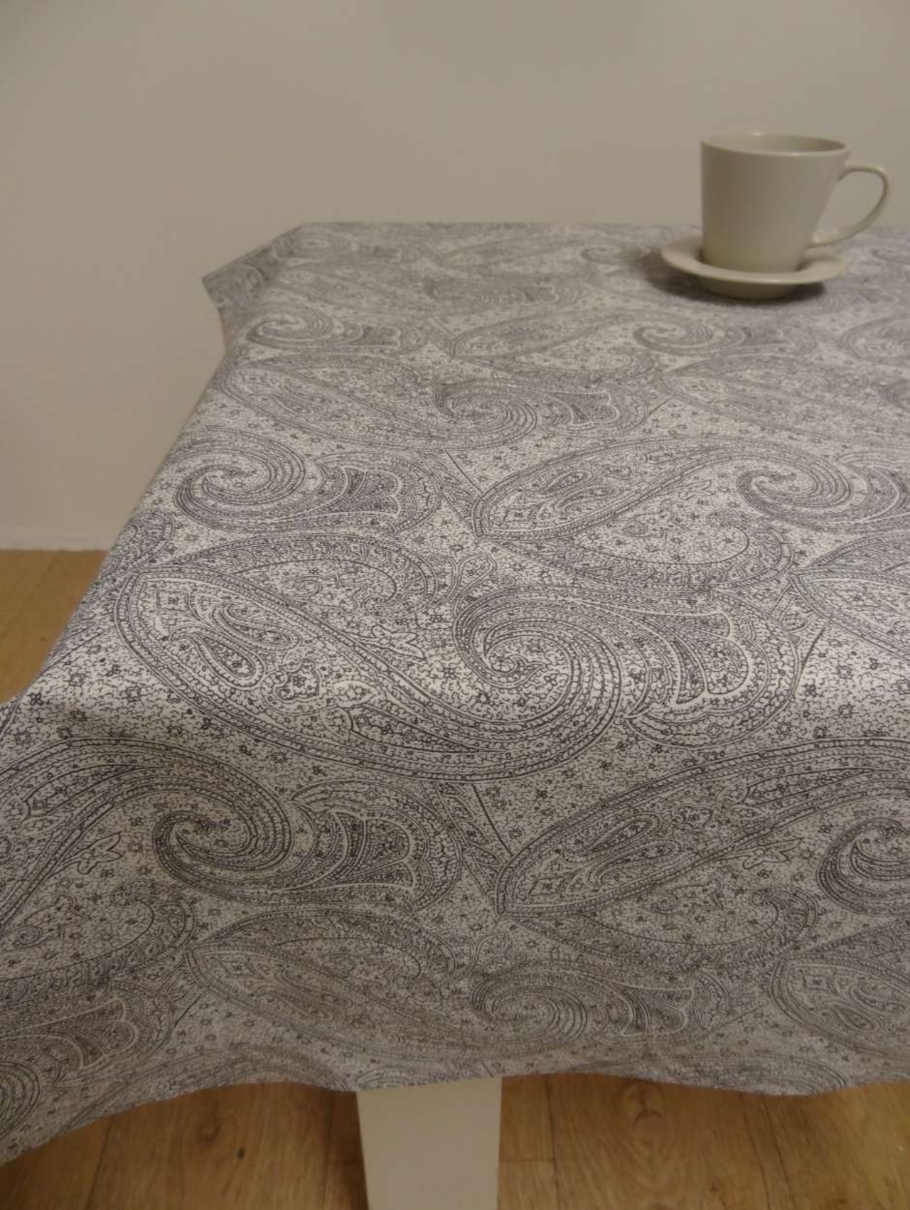 Paisley antraciet 280 cm