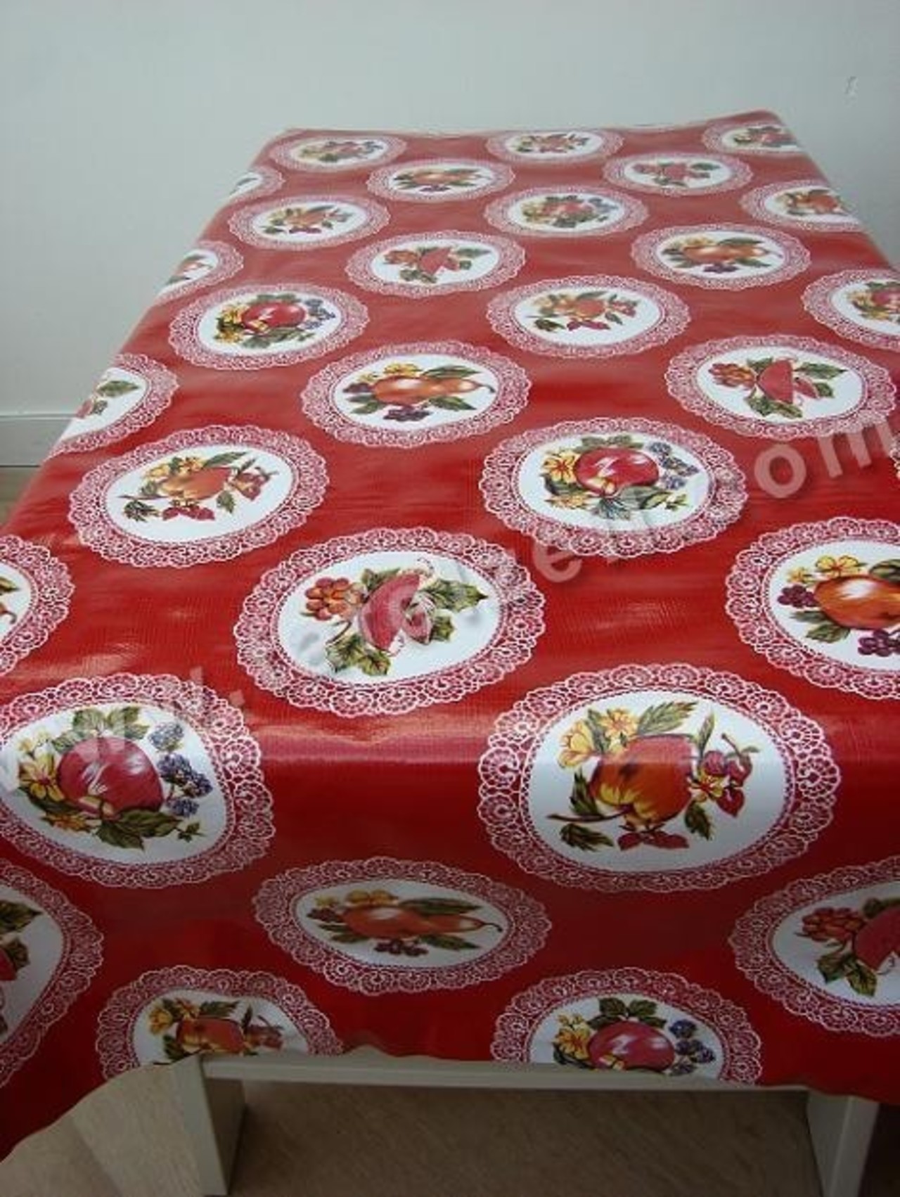 Kantcirkel fruit rood