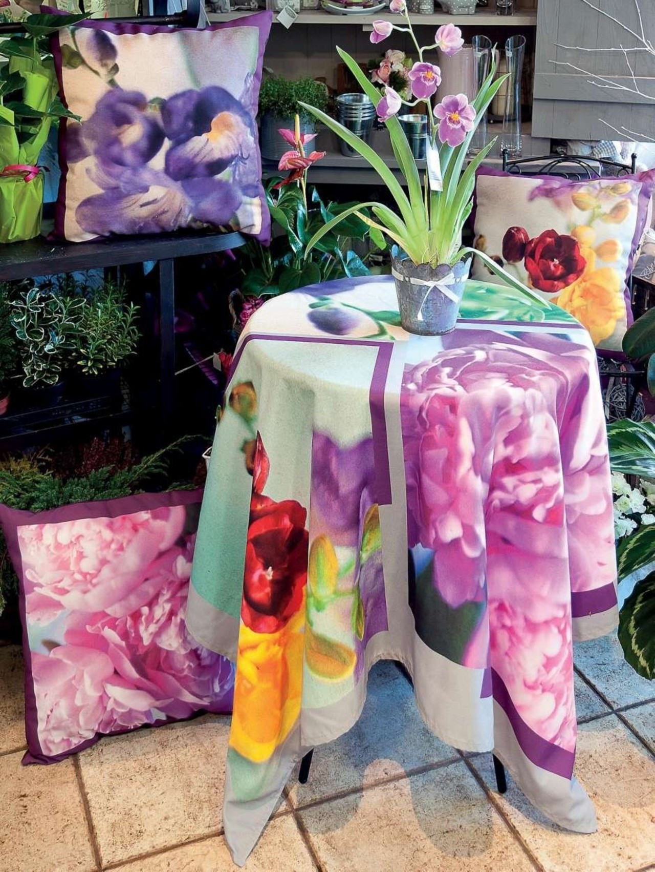 Tulipe gtl 155 x 155 cm afgewerkt