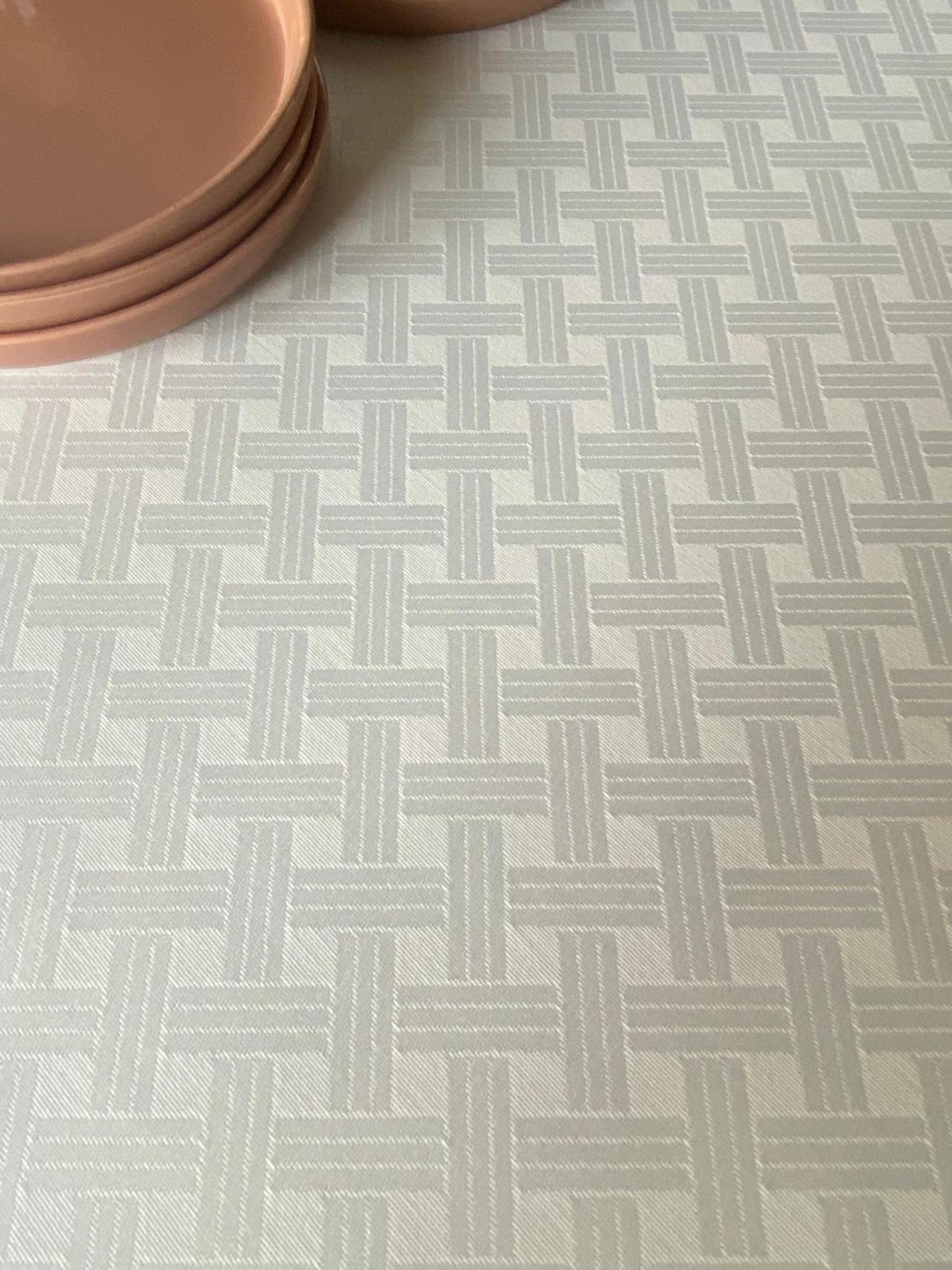 Tafelkleed Trellis offwhite