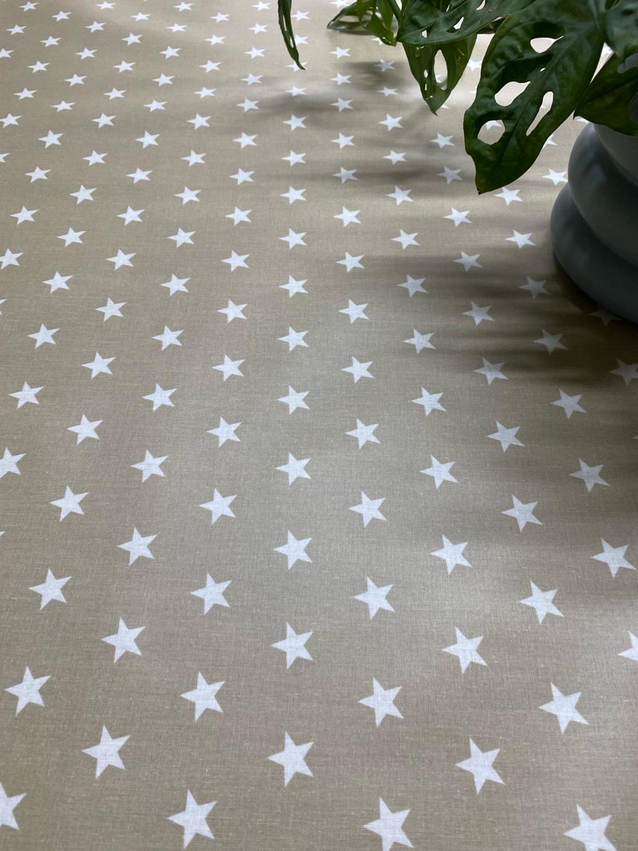 Stars naturelbeige pvc 150