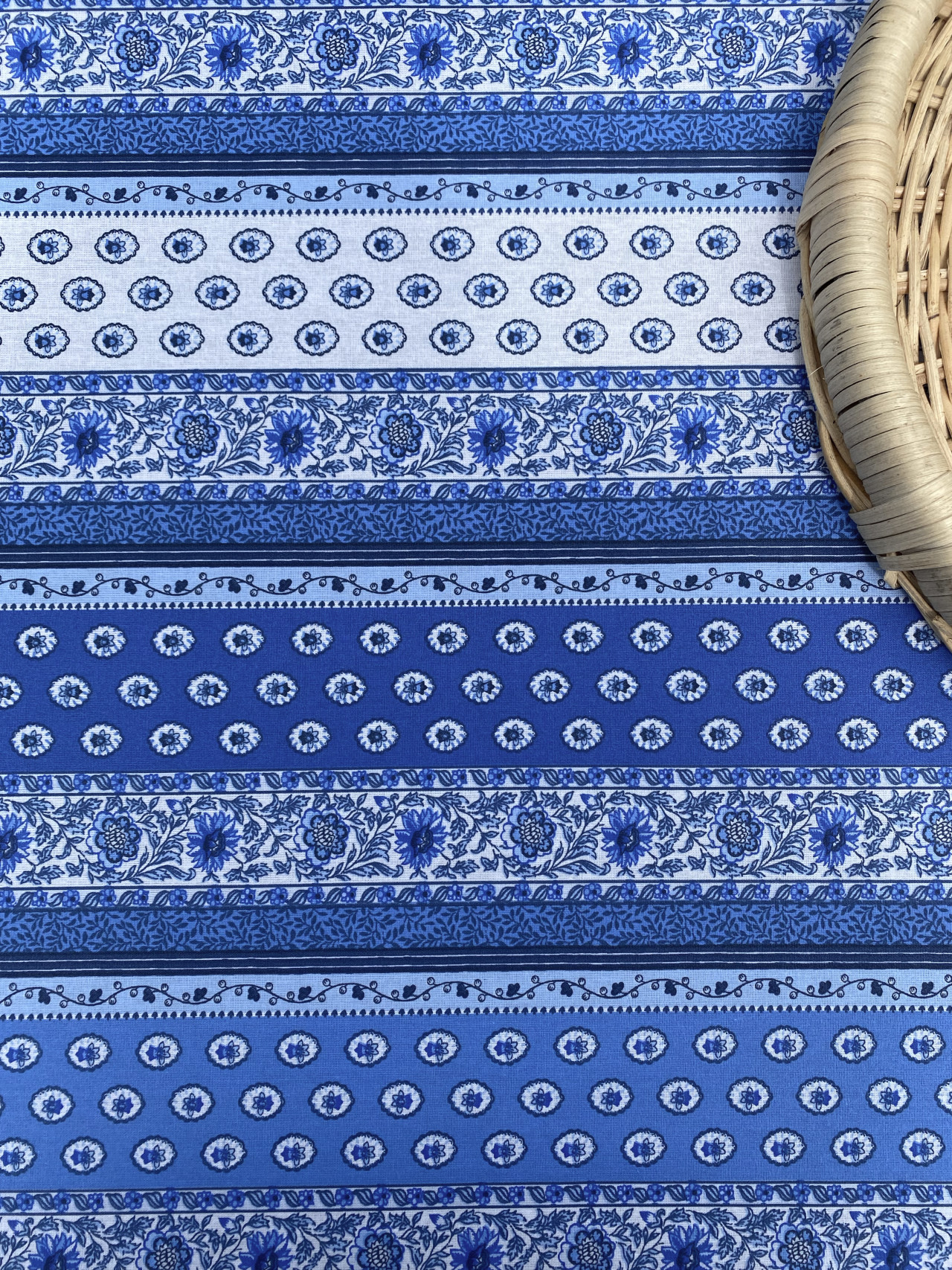 Streep Faye Provencaals blauw