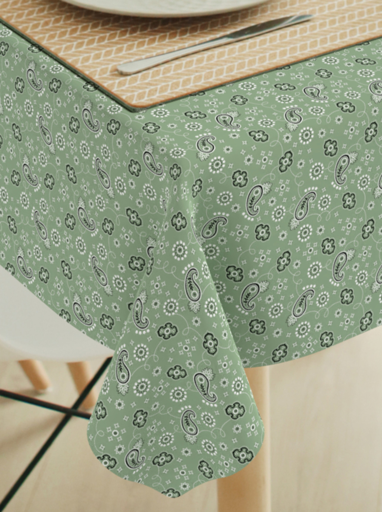 Tafelkleed Bandana sage