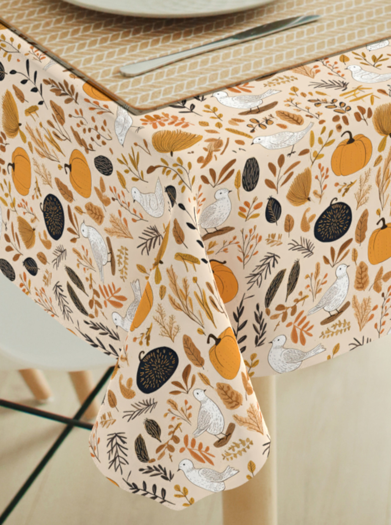 Tafelkleed Autumn dove