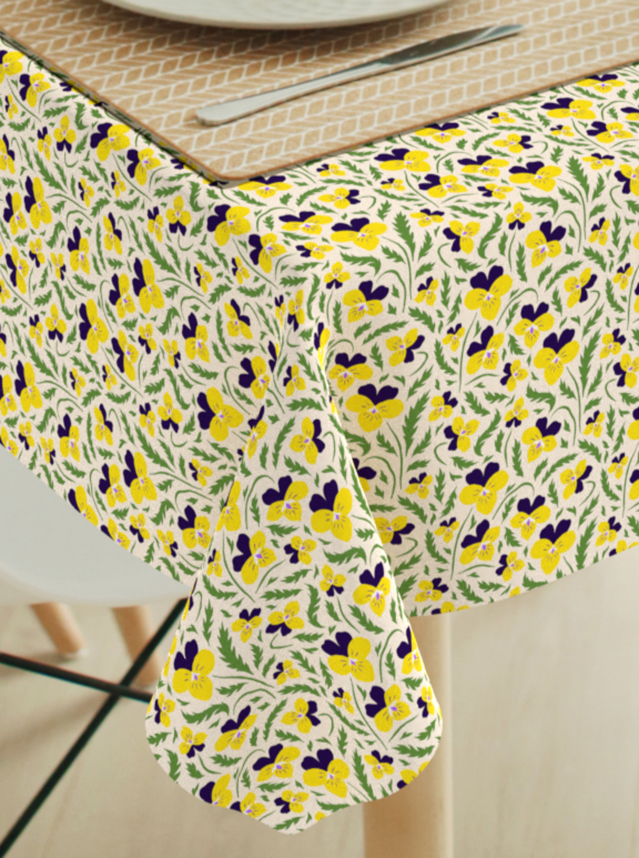 Tafelkleed Bosviooltje