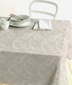 Tafelkleed Jacquard Remi beige