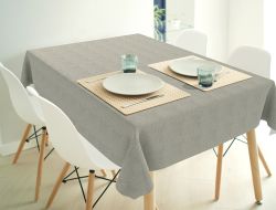 Tafelzeil Whistly linen zachtgrijs