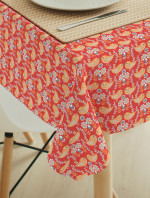 Scandi birds red-orange