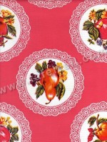 Kantcirkel fruit roze