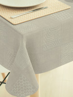 Tafelzeil Nea lichtgrijs molton rug