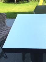 Ondertafelkleed foam antislip wit 170