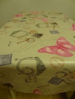 Tafelzeil butterflies naturel