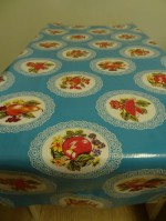 Kantcirkel fruit aquablauw