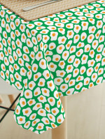 Tafelkleed blij ei groen