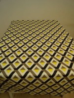 Graphic triangles grijs-geel gtl 280 cm 