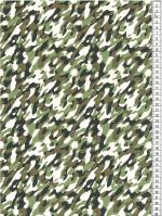 Plakfolie camouflage beige/lichtgroen/zwart