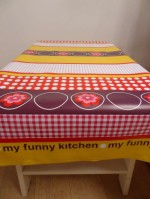 My funny kitchen paars/rood/geel 
