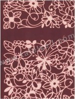 Bloem blok aubergine