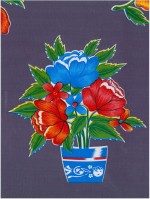 Bloempotje paars mex