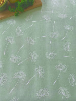 Tafelzeil schermbloem molton groen