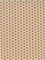 Plakfolie fantasie lelie beige-blauw