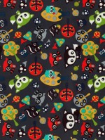 Fox midnight grey pvc